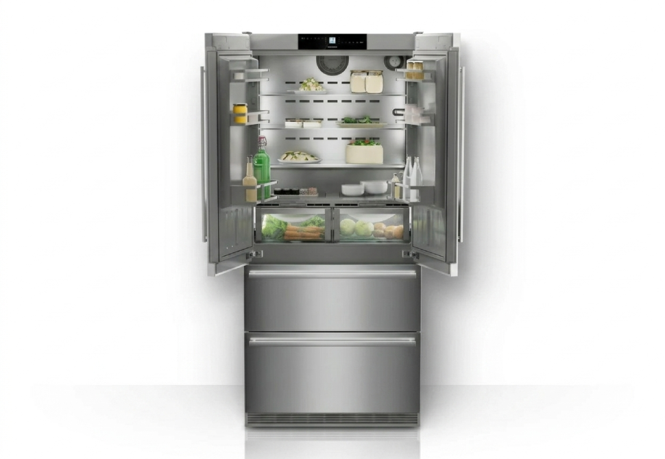 Combina frigorifica French Door Liebherr CBNste 8872 Premium, BioFresh si NoFrost, IceMaker, DuoCooling, 522 l, Clasa E - imagine 4