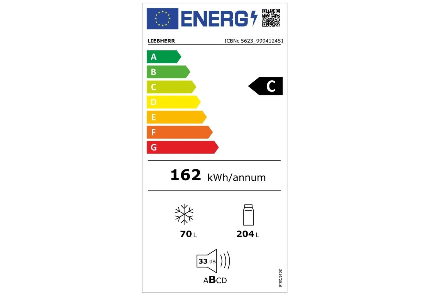 Combină frigorifică incorporabila Liebherr ICBNc 5623 plus BioFresh NoFrost - imagine 4