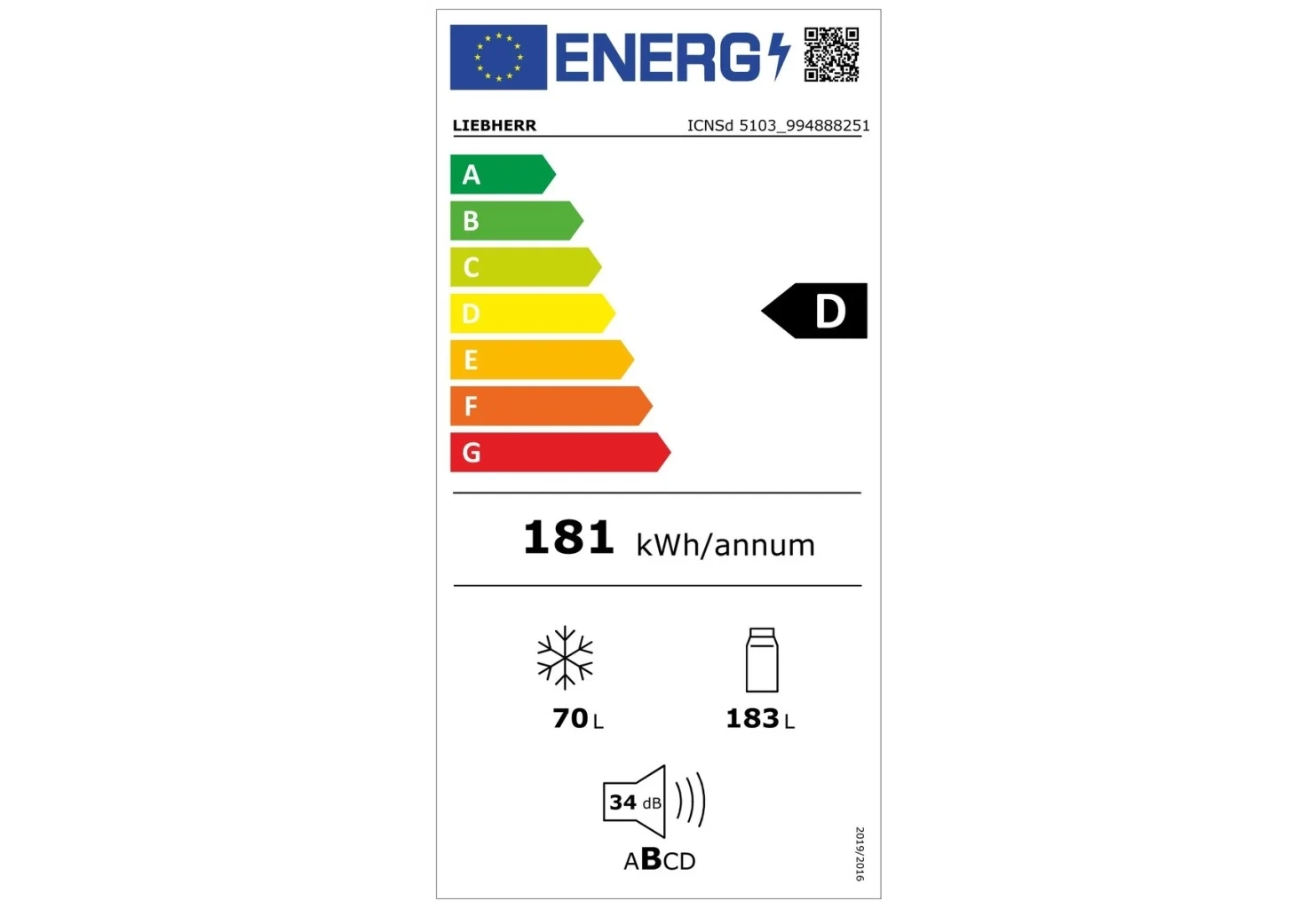 Combină frigorifică incorporabilă Liebherr ICNSd 5123 Plus NoFrost, EasyFresh - imagine 4
