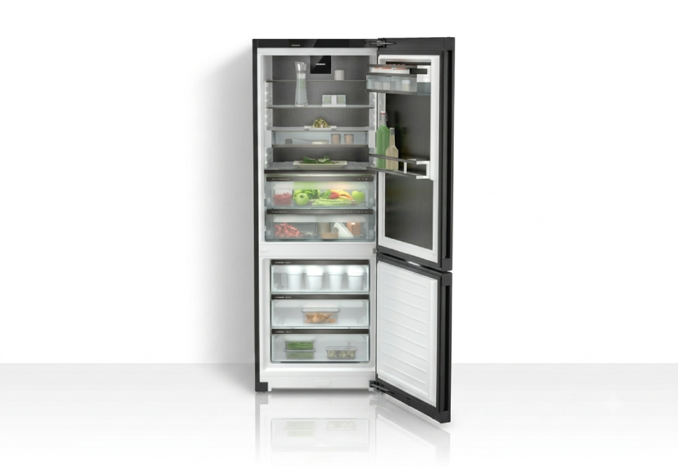 Combina frigorifica Liebherr CBNbsc 778i, Peak, 473 l, No Frost, BioFresh, H 201.5 cm, Clasa C, BlackSteel - imagine 4