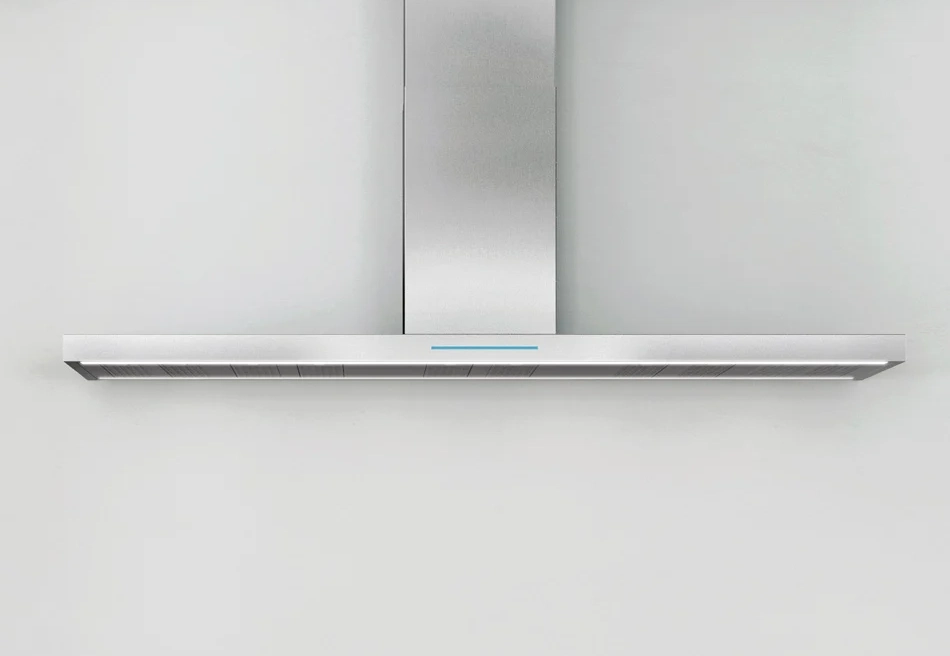 Hota de perete Pando P-861, 90 cm, inox, V1050 mc/h SEC PLUS - sistem de reducere a zgomotului