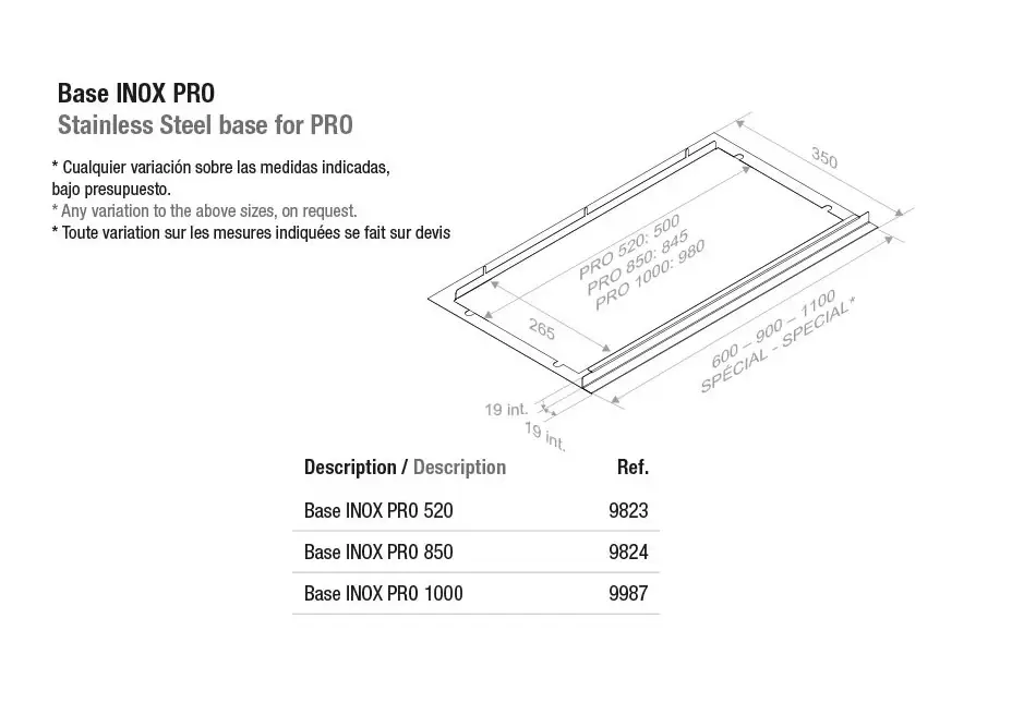 Hota Incorporabila Pando PRO/52 V.1050 eco SEC PLUS - imagine 3