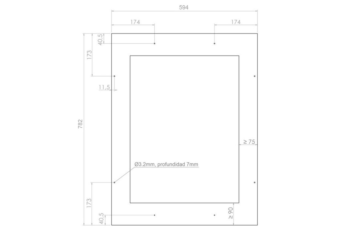 Vitrina de vin incorporabila si panelabila Pando PVMBP HD 60-45 PA, latime 60 cm, 45 sticle, 2 zone de racire, deschidere PUSH-TO-OPEN - imagine 5