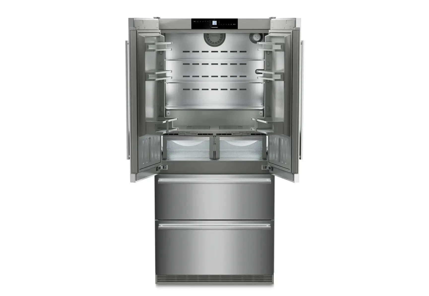 Combina frigorifica French Door Liebherr CBNste 8872 Premium, BioFresh si NoFrost, IceMaker, DuoCooling, 522 l, Clasa E - imagine 2