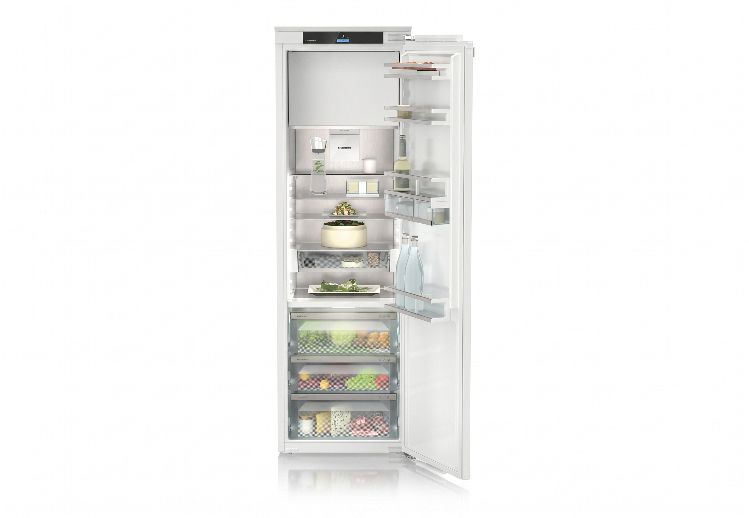 Frigider incorporabil cu o usa Liebherr IRBbi 5151 Prime, 56 cm, BioFresh, 276 l, SmartDeviceBox integrat, LightTower, SuperSilent, Clasa B