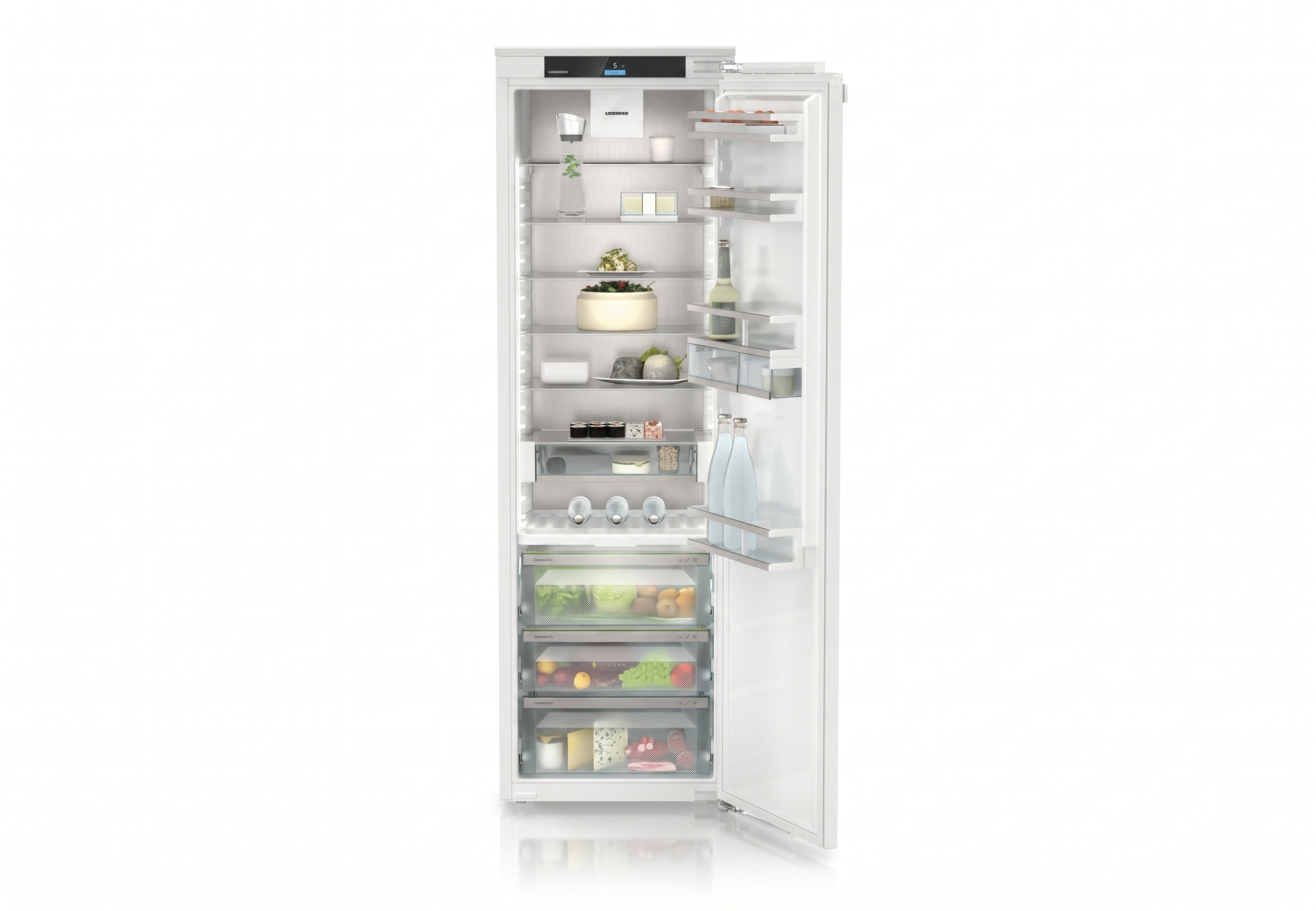 Frigider incorporabil cu o usa Liebherr IRBci 5150 Prime, 56 cm, BioFresh, 296 l, SmartDeviceBox, LightTower, SuperCool, SoftTelescopic, SuperSilent, Clasa C