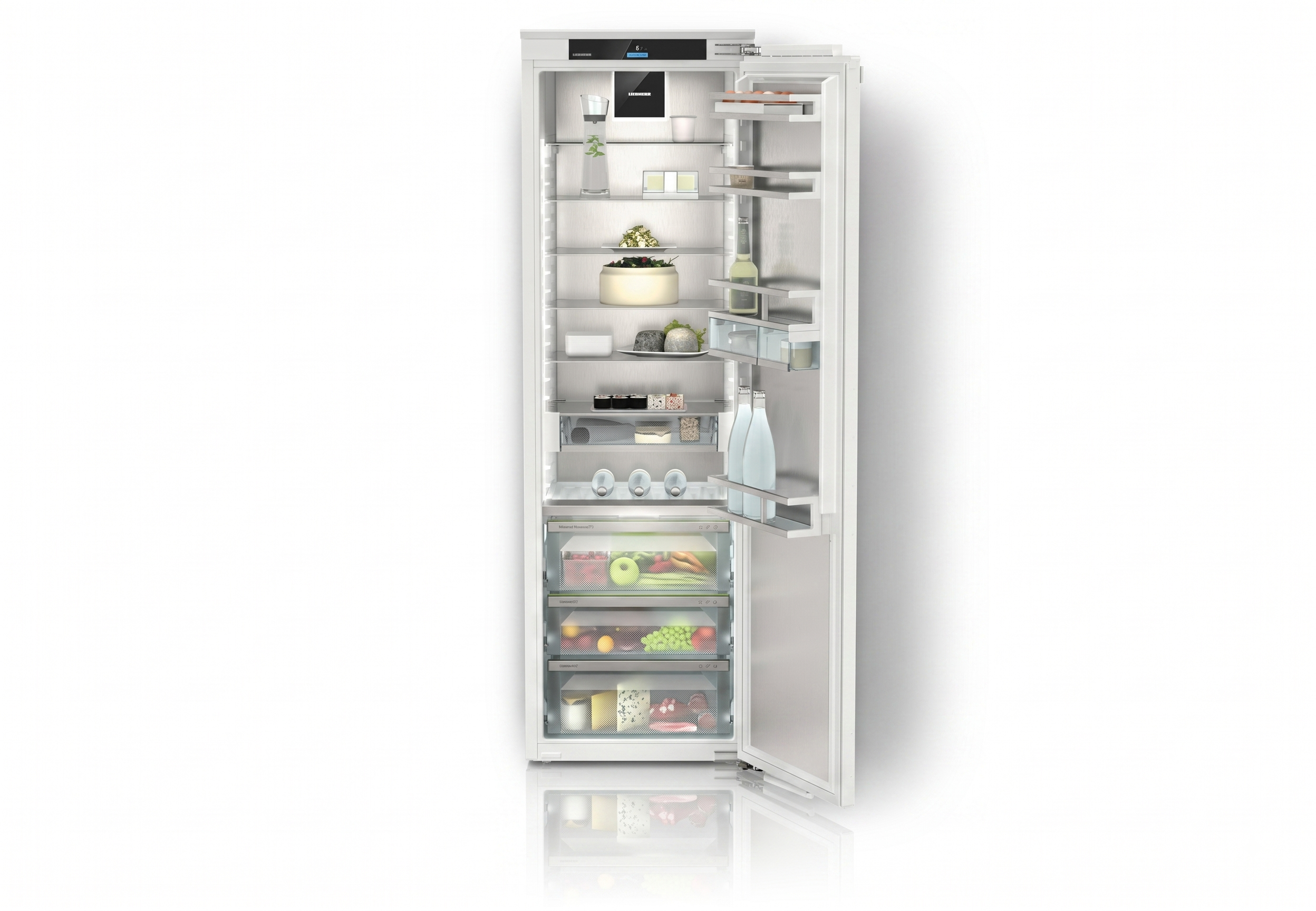 Frigider incorporabil cu o usa Liebherr IRBci 5180, BioFresh Professional cu HydroBreeze, 296 l, InfinitySpring, LightTower, SuperCool, SmartDeviceBox, Clasa C