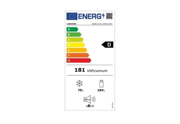 Side by side Incorporabil Liebherr IXCC 5165 Prime, No Frost, BioFresh, EasyFresh, DuoCooling, 500l, H 178,8 cm, Clasa D, Alb - imagine 3