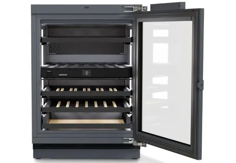 Vitrina de vin incorporabila Vinidor Selection Liebherr UWpri 3782, doua zone, 101 l, 38 sticle, UVProtect Plus, HumiditySelect, SmartDeviceBox, Clasa F - imagine 3