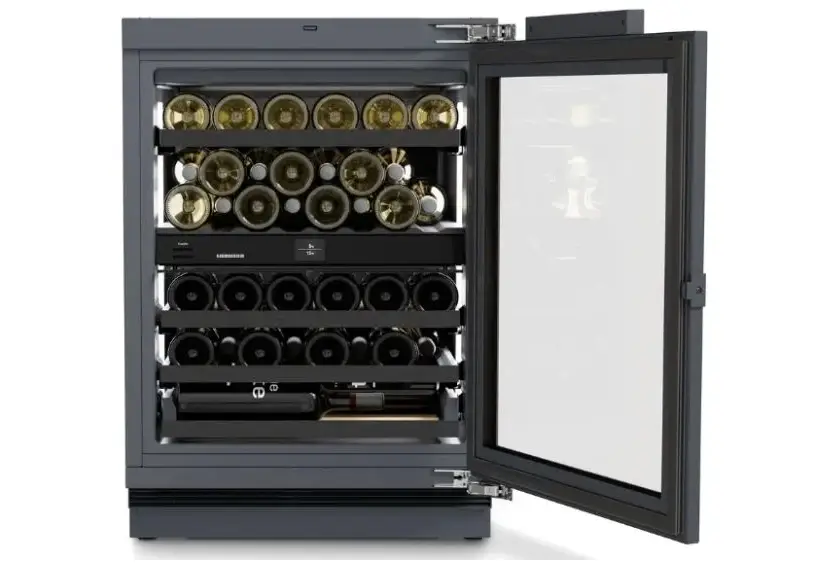 Vitrina de vin incorporabila Vinidor Selection Liebherr UWpri 3782, doua zone, 101 l, 38 sticle, UVProtect Plus, HumiditySelect, SmartDeviceBox, Clasa F - imagine 2